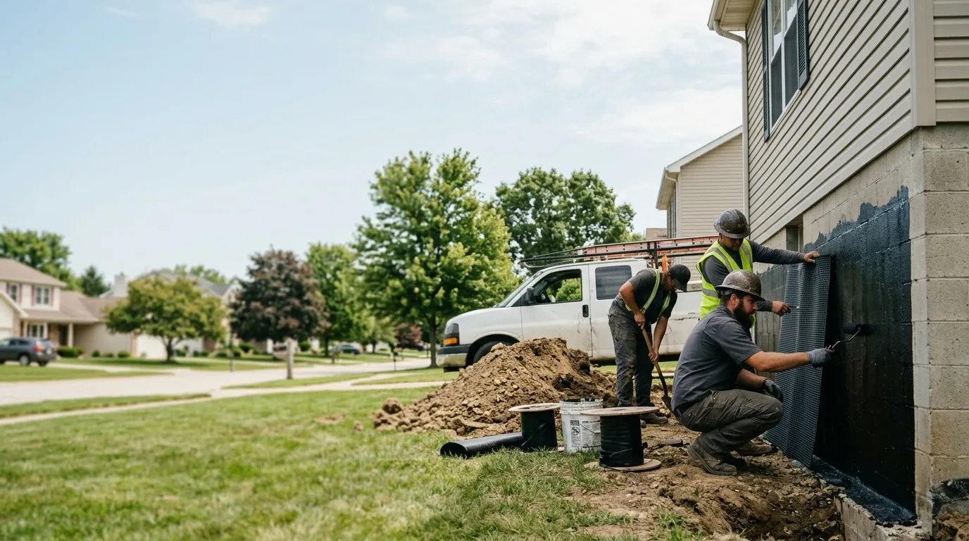 Basement Waterproofing in Flat Rock, IL near me